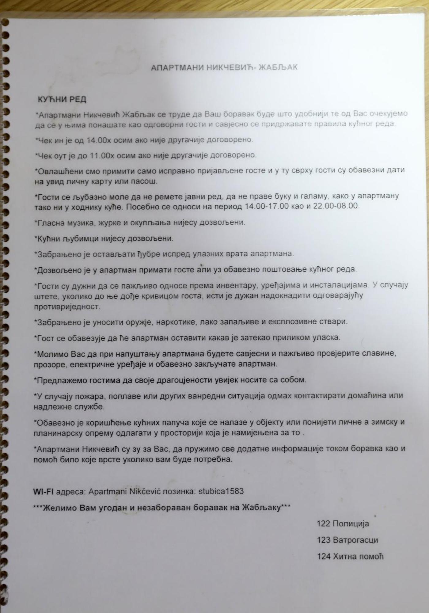 Apartments Nikcevic Zabljak Kültér fotó